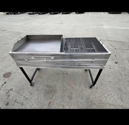 plancha 20 × 30 con asador de gas 20 × 24