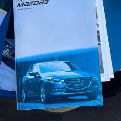 2017 Mazda 3 Owners Manual book