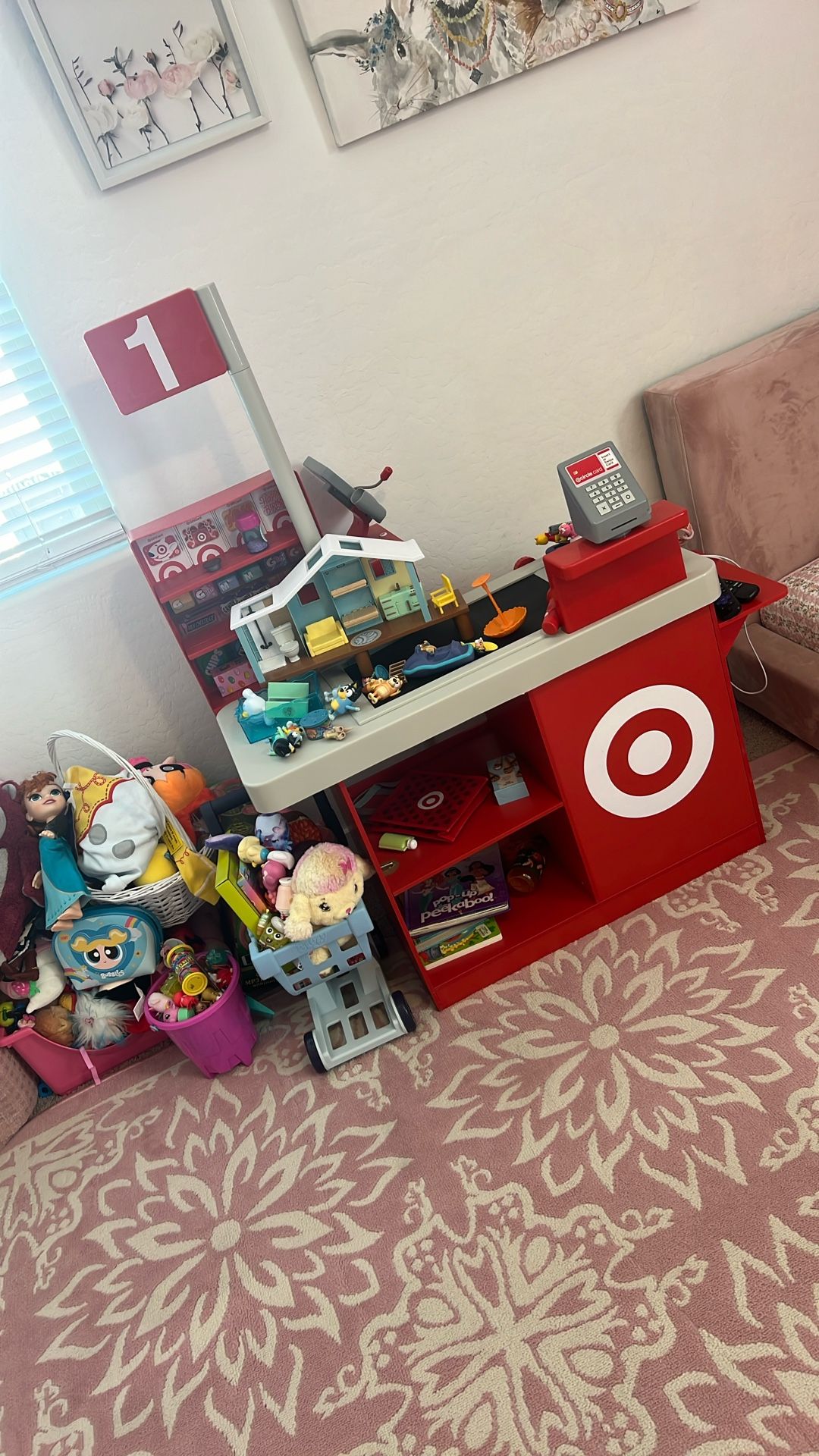 Target play center comes with every piece