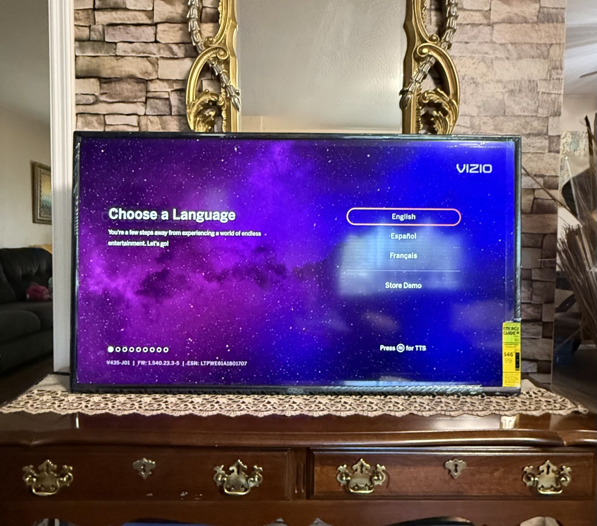43” TV