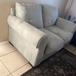 Light Blue Love Seat