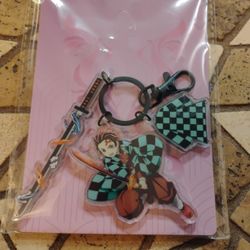 Brand New Demon Slayer Bag Clip Keychain