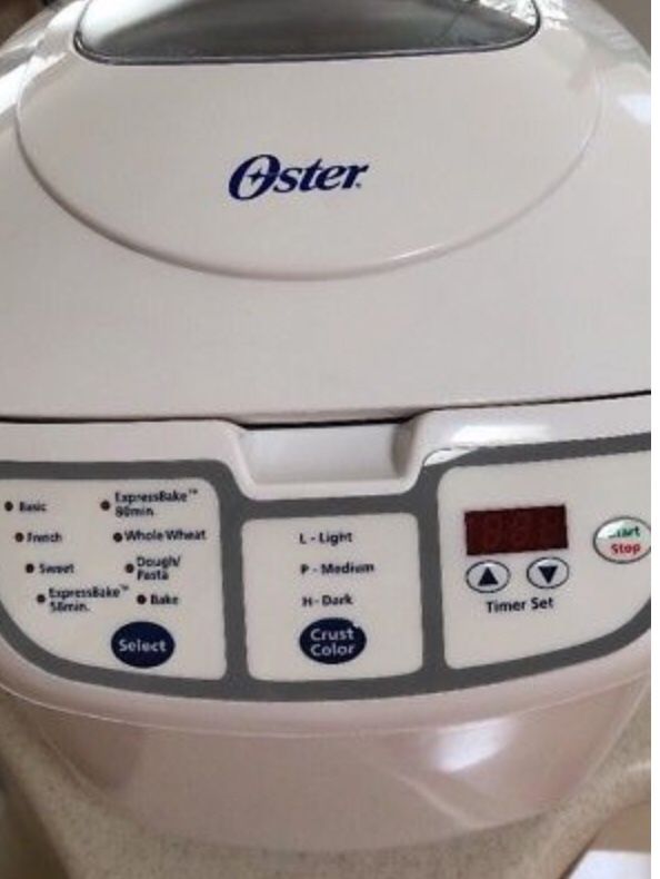 Oster Bread Maker - used VERY lightly