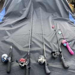 Fishing Rods And Reels 