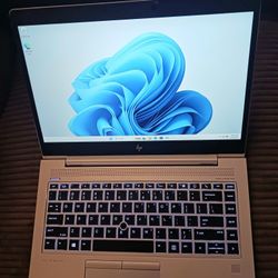 Touchscreen HP EliteBook Laptop AMD Ryzen 5 Pro 16GB RAM 256GB NVMe SSD ATI Radeon Graphics Windows 11 Professional 