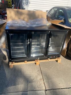 Back Bar Cooler with 3 Sliding Glass Doors,Under counter Beverage Refrigerator with LED,11.6 Cu.Ft.,Counter Height Commercial Bar Fridge for Beer, Win