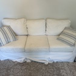 Pottery Barn Sofa and Loveseat