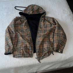 Burberry Reversible Check Jacket