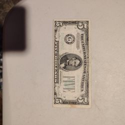 Federal Reserve Note 5 Dollar Series 1934 D