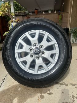 2026 Toyota Tacoma wheels and tires.