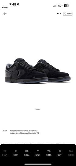 Nike DUnk low GOAT exclusive