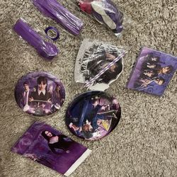 Wednesday Birthday Decorations 