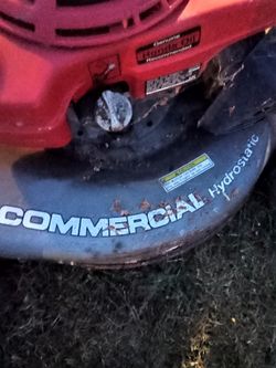 HRC 216 Honda commercial lawnmower