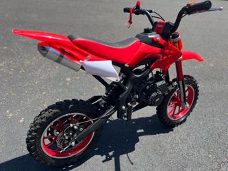 Moto.  49 cc kids dirt bike