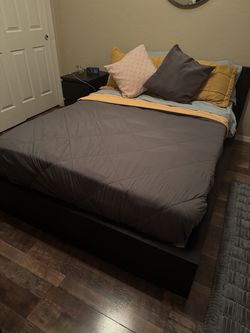Double Bed Black