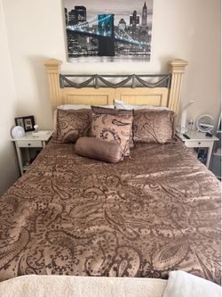 Queen bed frame