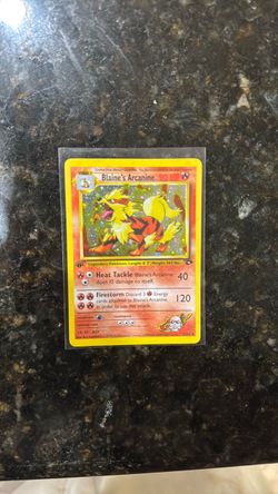 Blaine’s Arcanine 1st Edition NM