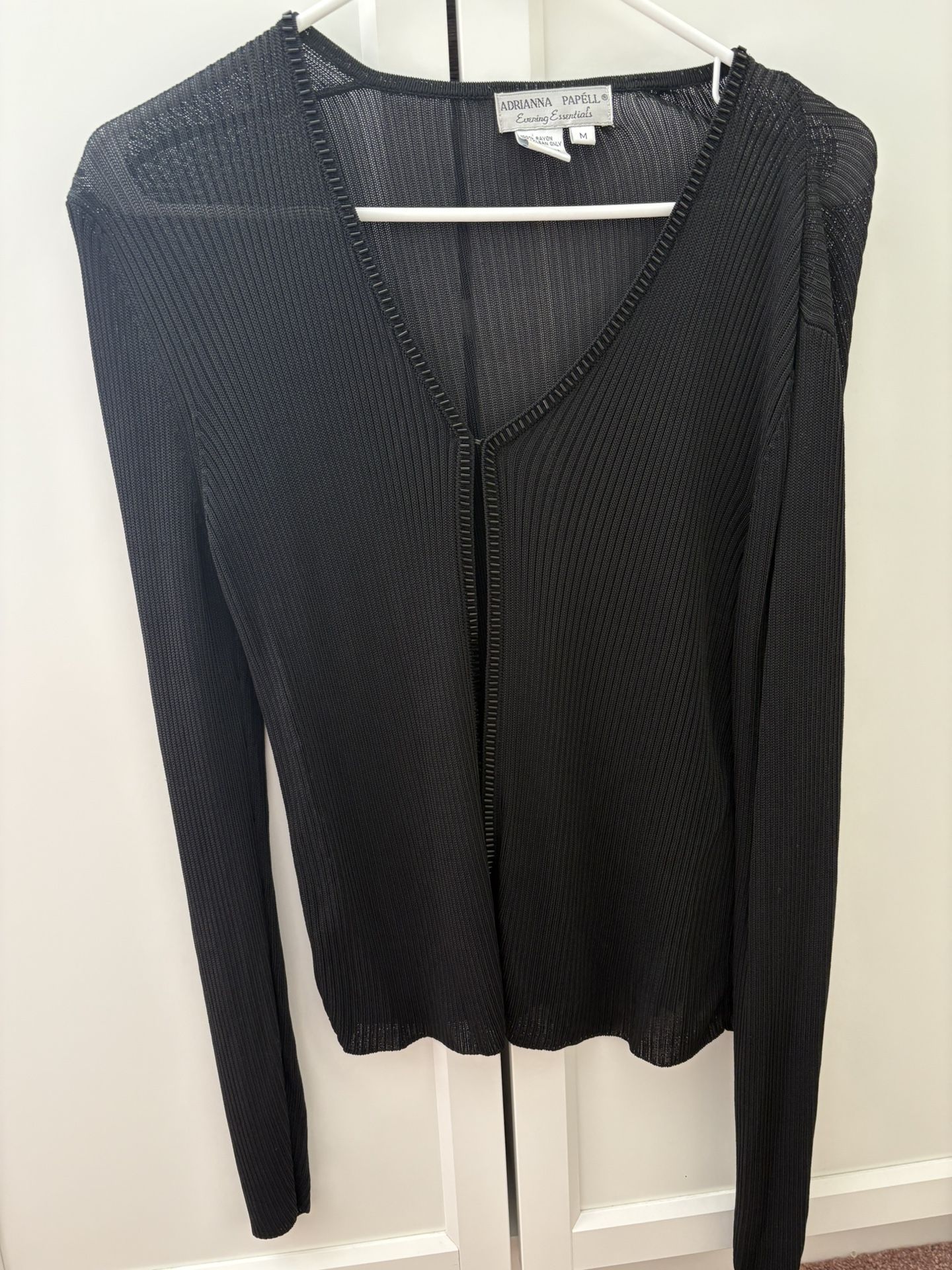 Black Beaded Cardigan Adrianna Papèll