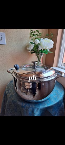OLLA DE 15 QT DE ACERO INOXIDABLE 5-PLY VIDA SANA PRINCESS HOUSE 🌷 ⚘️