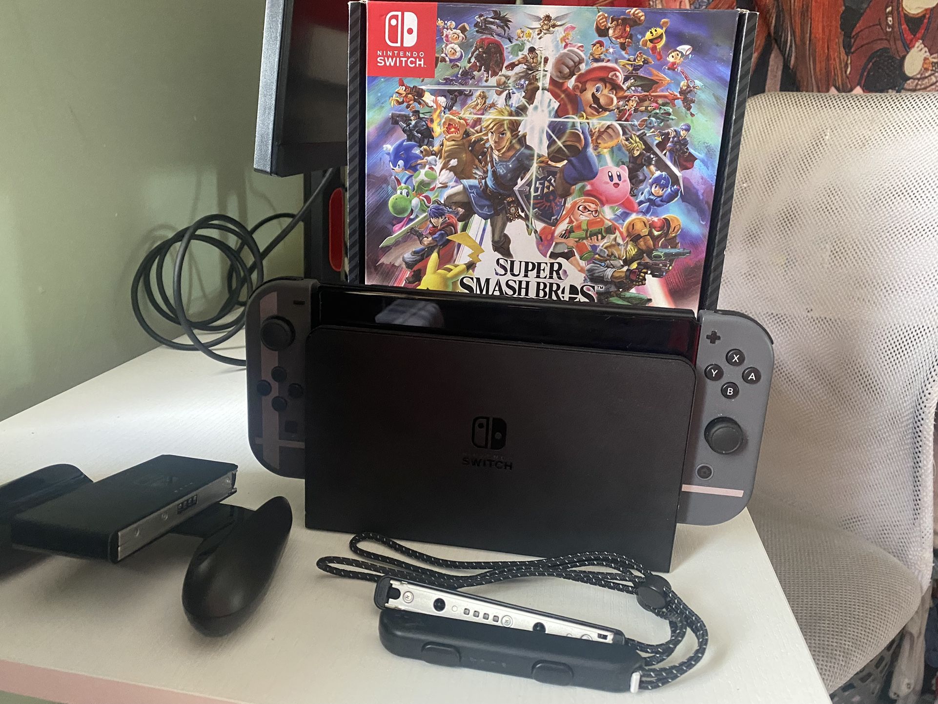 Super Smash Bros Edition Switch With 3 Month Membership 