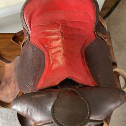 15” Seat - Red Rider Western Horse Saddle