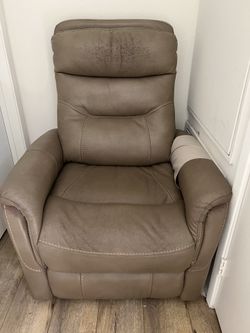 Manual leather Reclining Chair