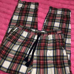 Arie Size Small Plaid Lounge Pants With Pockets 