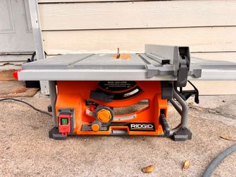 Ridgid 10 inch table saw