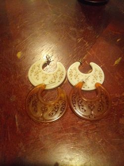 Set Of Two Pairs Of Light Weight Earrings