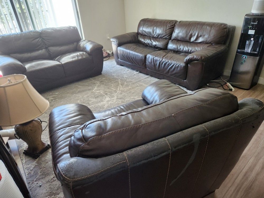 For Free, Leather Living Room Full Set