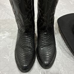 Python Cowboy Boots 