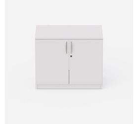  SHERIDAN ONE-SHELF 36"W STORAGE CABINET, WHITE