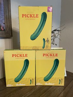 New 60” giant pickle pool noodles. HUGE SALE! Check my profile for more great items!