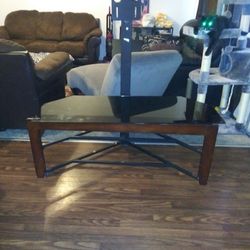 Tv Stand 3 Piece Black Glass