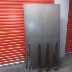 Kitchen Table With Metal Top 