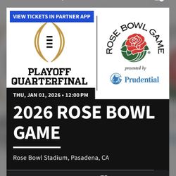 Rose Bowl Game Tickets 
