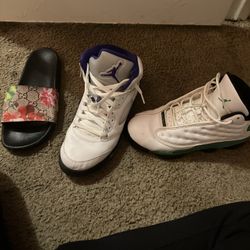 Jordan 5s, 13s AND Gucci only for $250