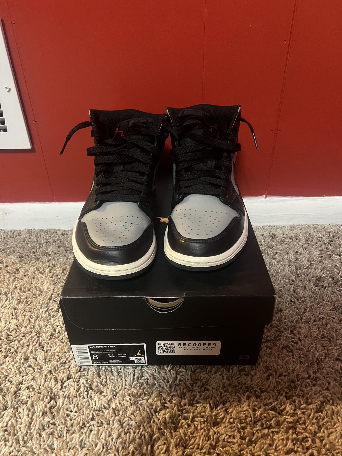 Barley Worn Jordans