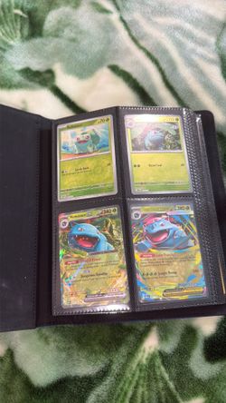 Binder Full of Pokemon Cards