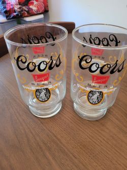 COORS BANQUET GLASSES