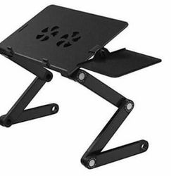 HUANUO HNLA6 Portable Laptop Stand with 2 CPU Cooling Fans
