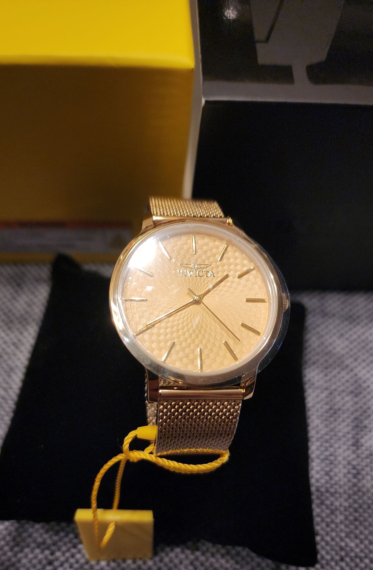 Invicta Wildflower Quartz Rose Gold Dial Ladies Watch