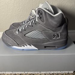Jordan 5 Retro Wolf Greys Brand new with box