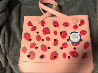Strawberry Bogg Bag / Tote