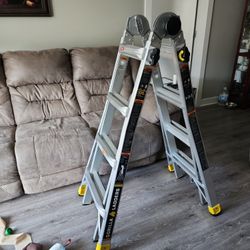 Gorilla Ladders
18 ft Reach Aluminum Multi-Position Ladder with Tool Hangers, 300 lbs. Load Capacity, Type IA Duty Rating