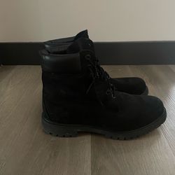 Black timberland boots men size 11