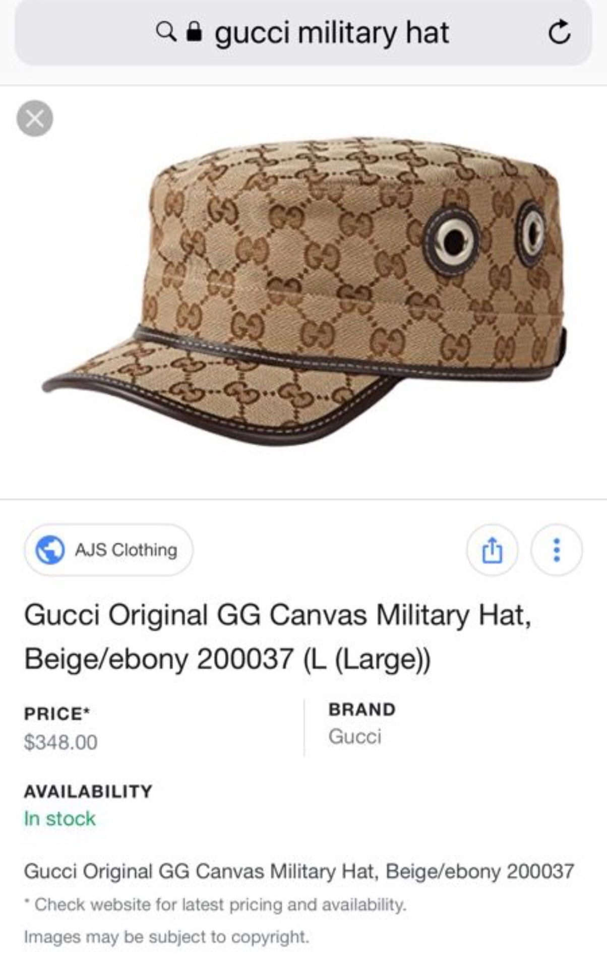 Gucci Hat for Sale in Arlington, VA - OfferUp