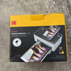 Kodak Photo Printer Dock + Kodak Scanza Digital Film Scanner Bundle – Like New