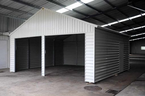 20' x 20' x 12' Two Car Garage S2119