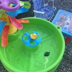 Kids Water Table Paw Patrol Table And Sea Kids Chair Great For In-outdoors 